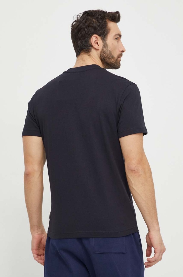 Odzież Napapijri t-shirt bawełniany S-Iaato NP0A4HFZ0411 czarny