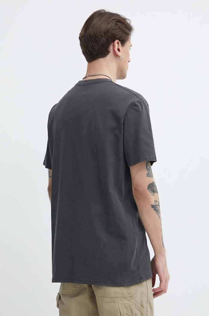 Odzież Volcom t-shirt bawełniany A5212403 szary