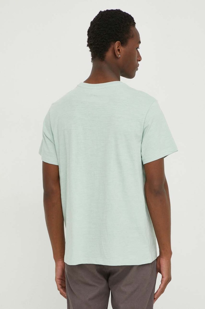 Oblečení Levi's tričko pánské bavlněné SS CLASSIC POCKET TEE 19342 zelená
