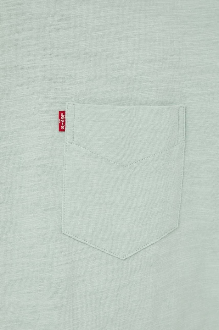 Levi's tričko pánské bavlněné SS CLASSIC POCKET TEE 19342 zelená