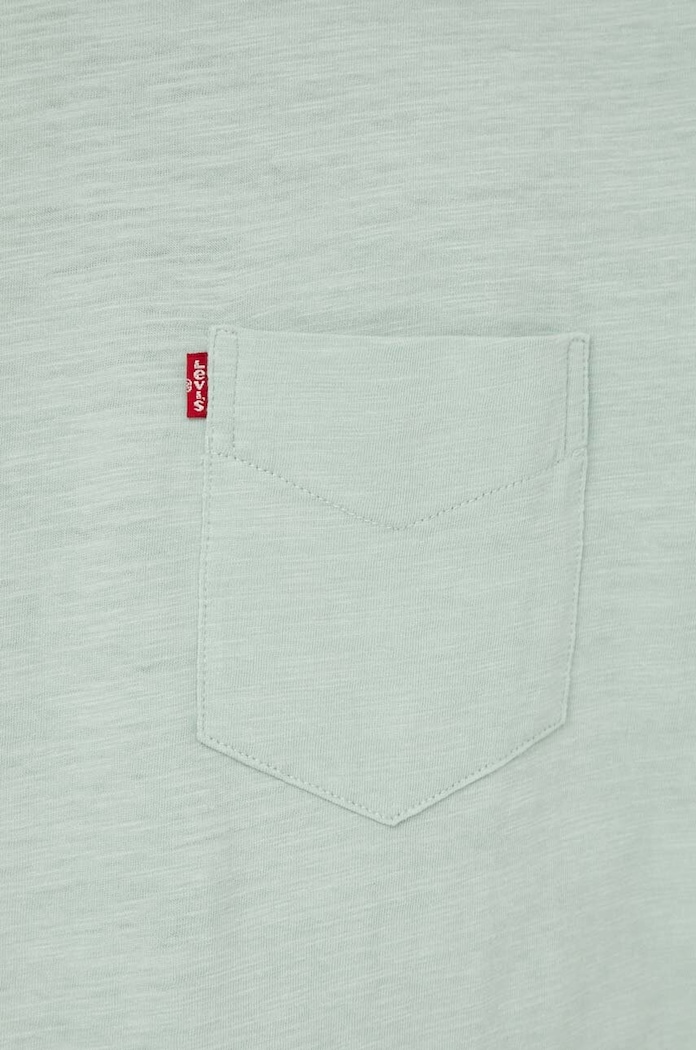Levi's tričko pánské bavlněné SS CLASSIC POCKET TEE 19342 zelená