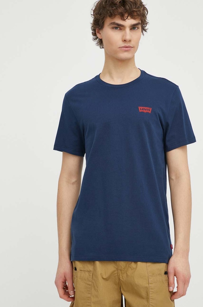 Bavlněné tričko Levi's 2-pack 79681 černá AA00