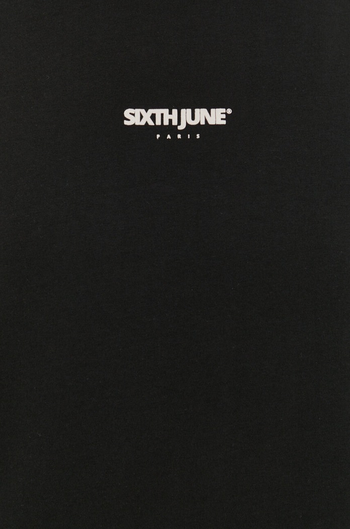 Bavlněné tričko Sixth June černá 23981.