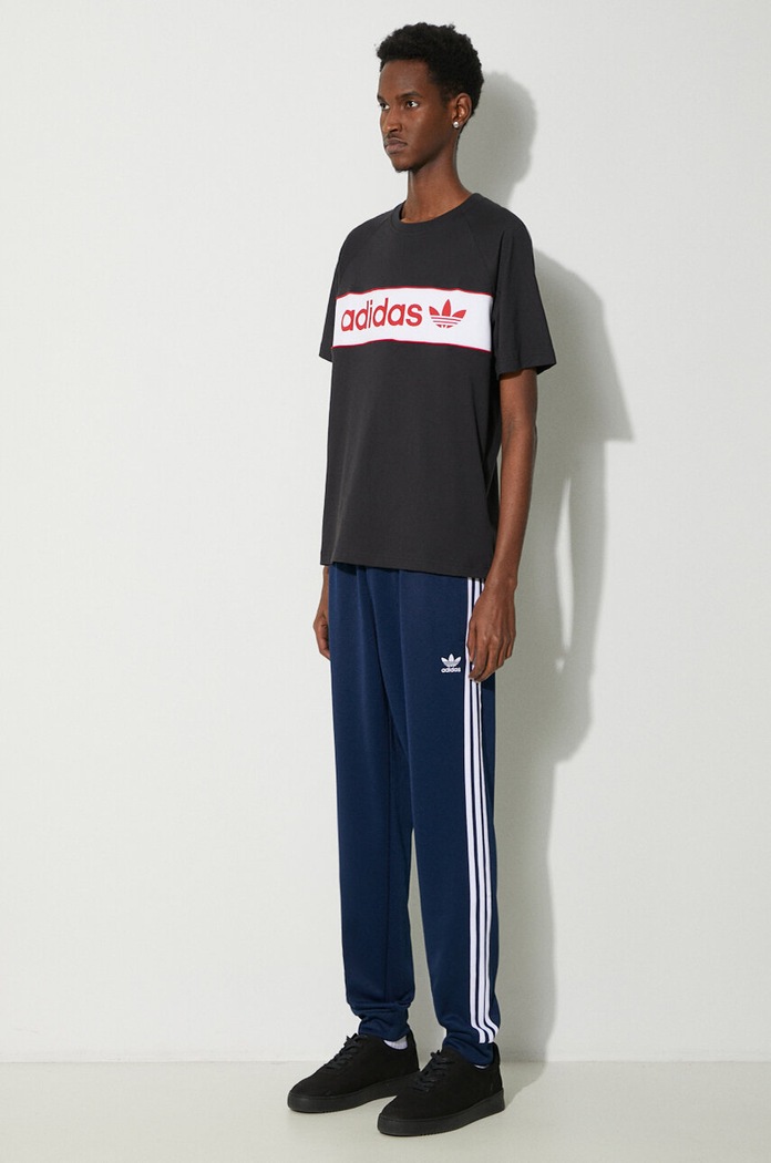 adidas Originals cotton t-shirt IS1404 black SS24