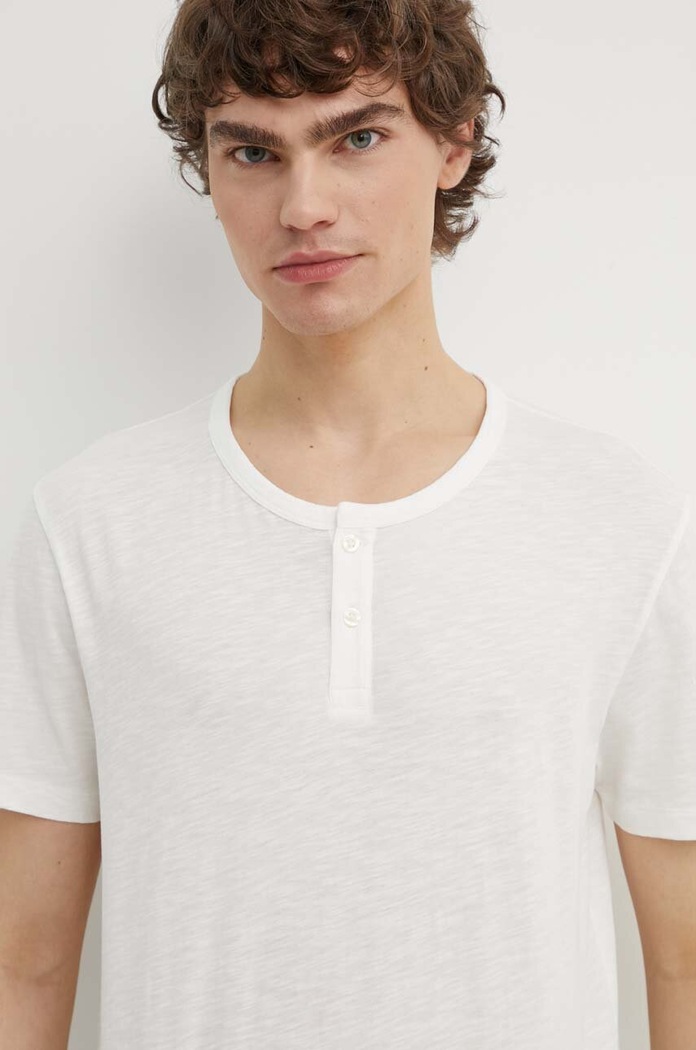 Marc O'Polo t-shirt bawełniany biały 423217651236