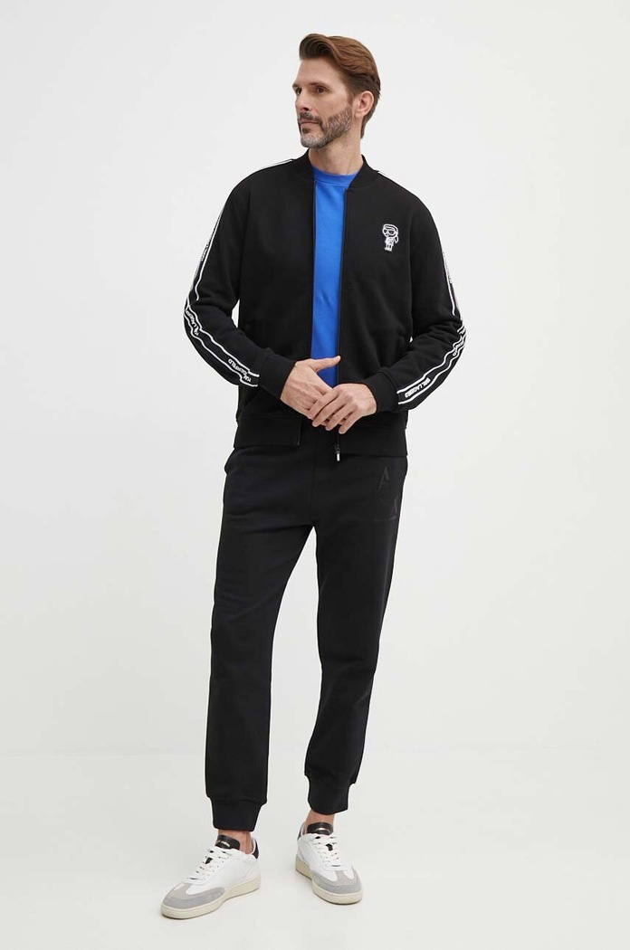 Karl Lagerfeld tricou 542221.755026 albastru SS24