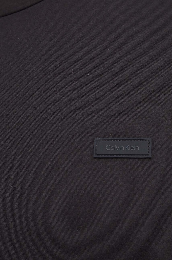 Bavlněné tričko Calvin Klein černá K10K112229
