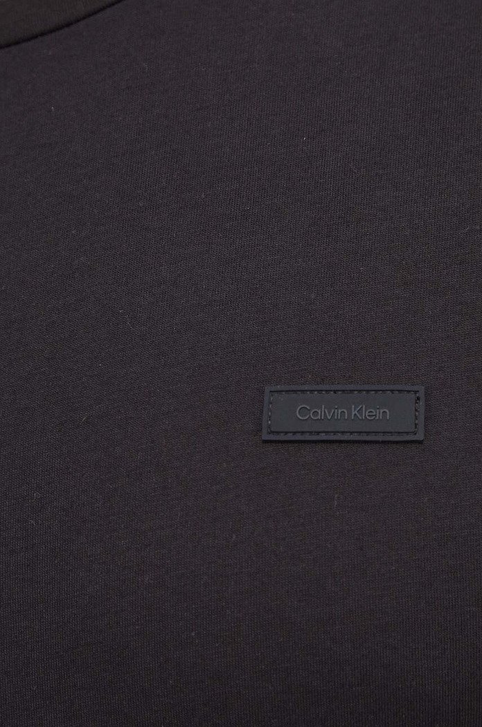 Bavlněné tričko Calvin Klein černá K10K112229