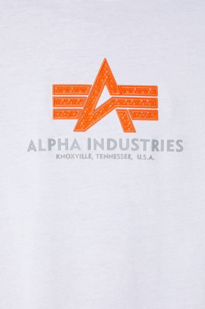 Bavlnené tričko Alpha Industries Basic Rubber 100501RB