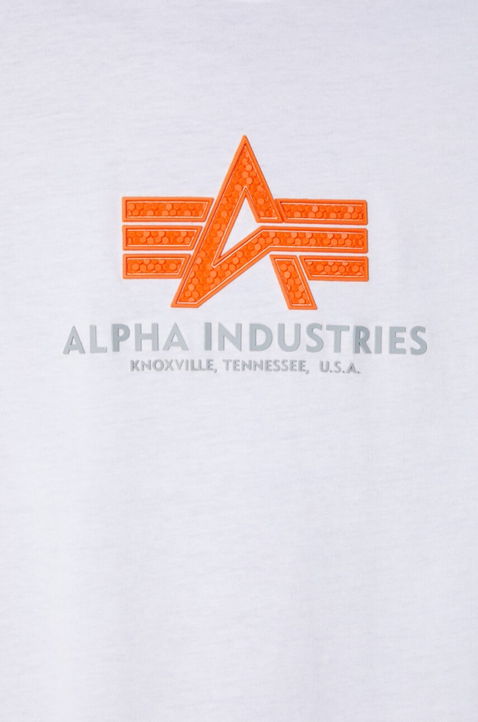 Bavlnené tričko Alpha Industries Basic Rubber 100501RB