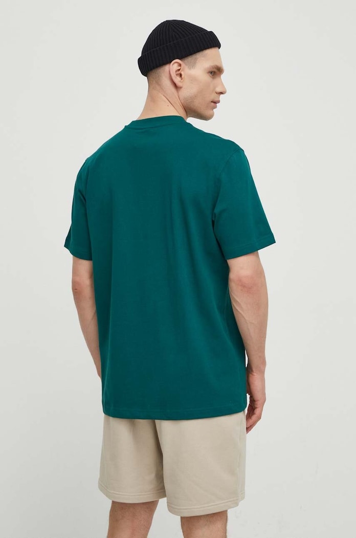 Oblečení Bavlněné tričko adidas Originals IS0177 zelená