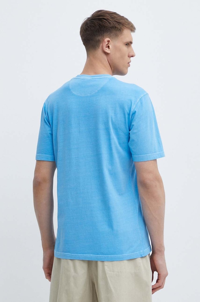 Îmbrăcăminte adidas Originals tricou din bumbac IS1761 albastru
