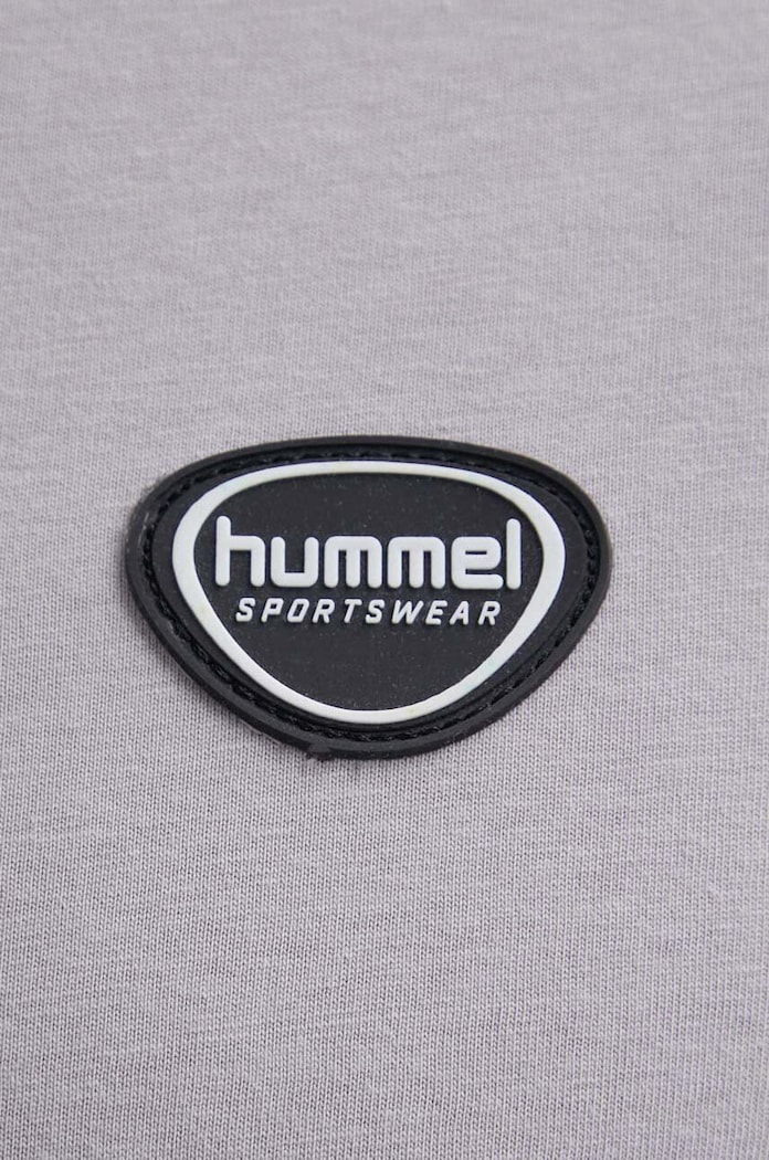 Pamučna majica Hummel hmlLGC KAI REGULAR HEAVY T-SHIRT 223989 siva