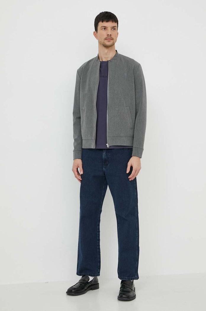 Bavlněné tričko Liu Jo M124P204WASHSHIRT námořnická modř SS24