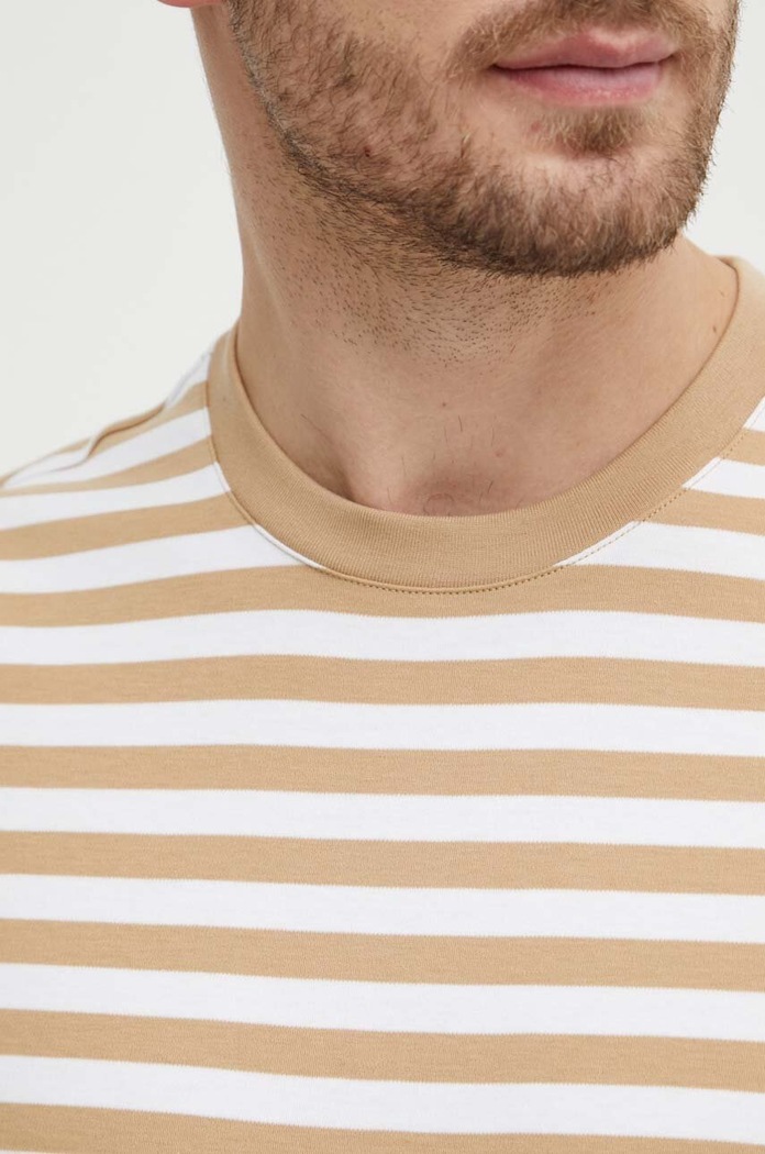 Michael Kors tricou din bumbac CR451V6AXY bej