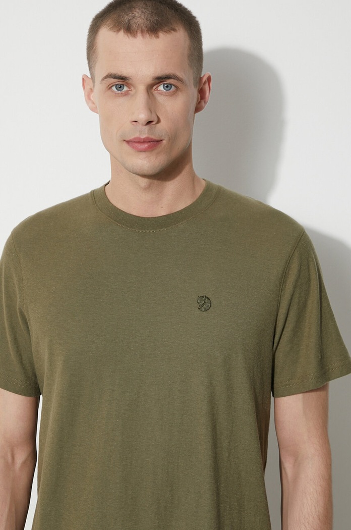Fjallraven tricou Hemp Blend F12600215.620 verde