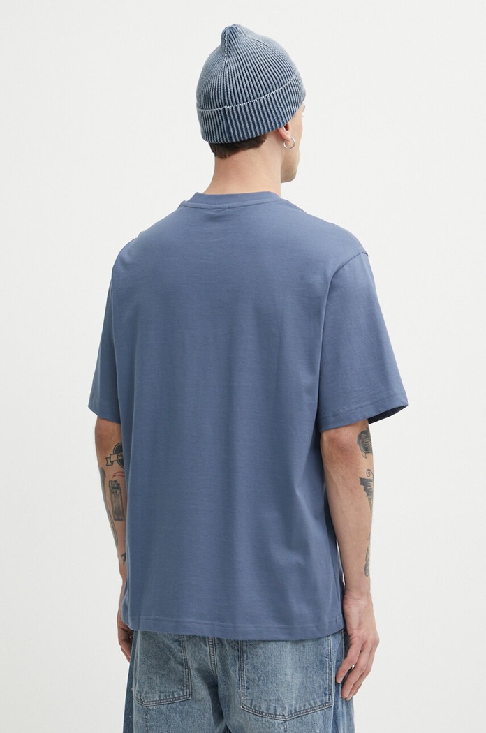 Odzież G-Star T-shirt bawełniany D24780.C336 niebieski