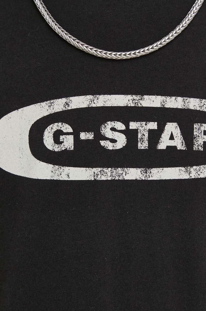 G-Star t-shirt bawełniany D24365.336 czarny