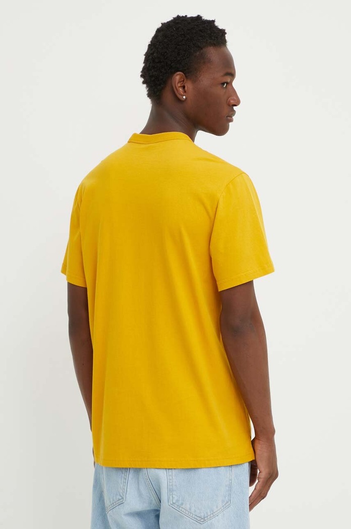 Odzież G-Star t-shirt bawełniany Nifous D24449.336 żółty