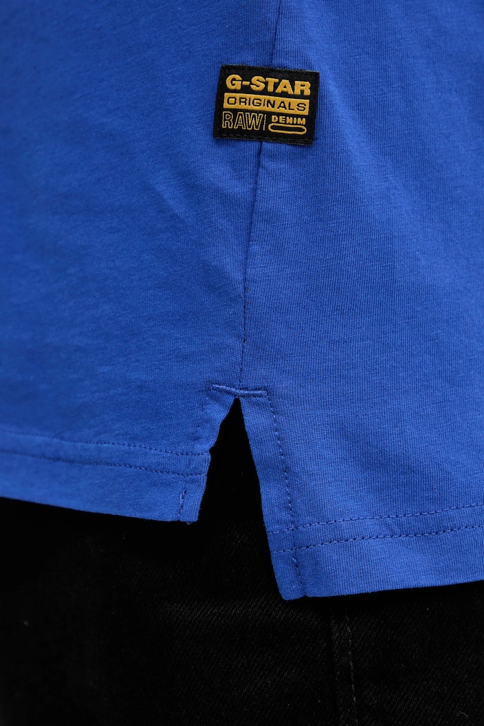 Бавовняна футболка G-Star Raw Nifous D24449.336 блакитний