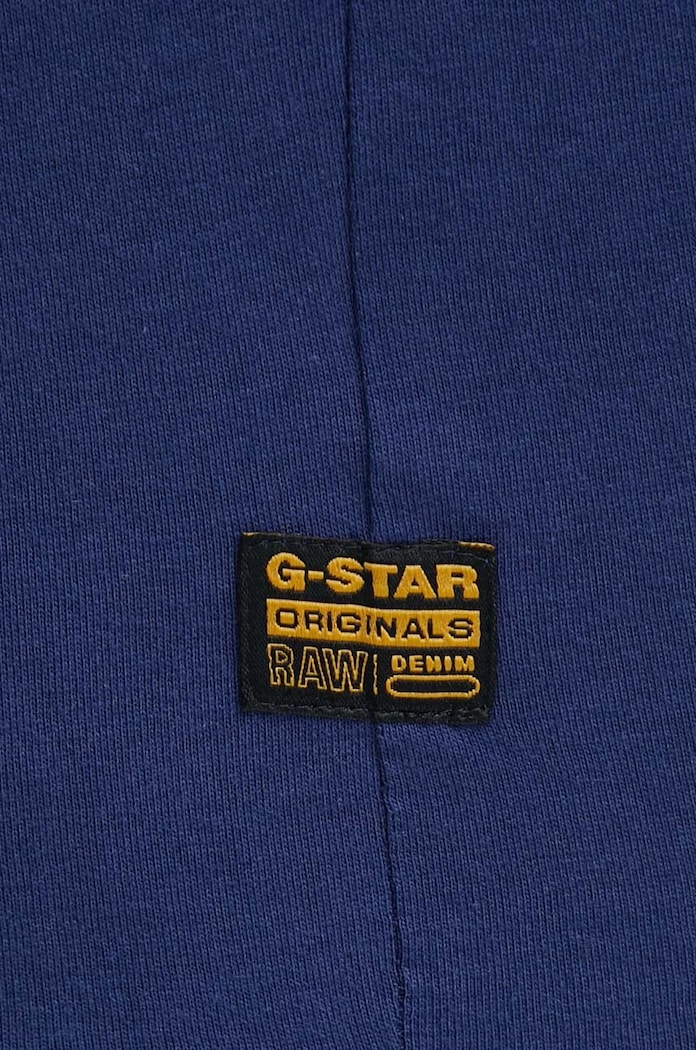 Памучна тениска G-Star D24449.336 тъмносин