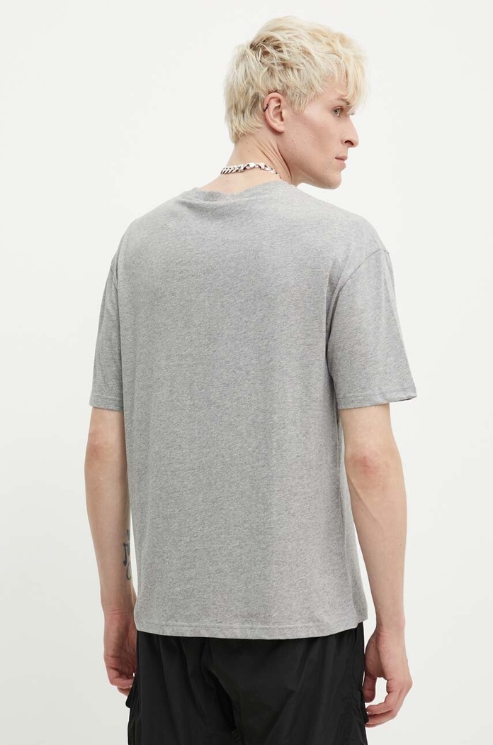 Odjeća Pamučna majica A.P.C. T-Shirt River COFDW.H26324.PLB siva