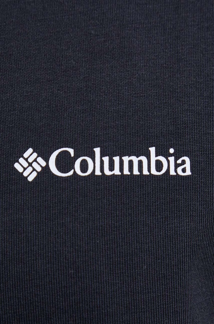 Μπλουζάκι Columbia Burnt Lake 2071711 μαύρο