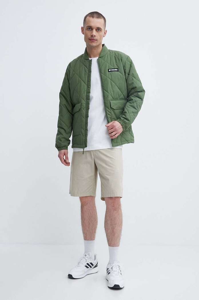 Bavlnené tričko Columbia Landroamer 2076021 biela SS24