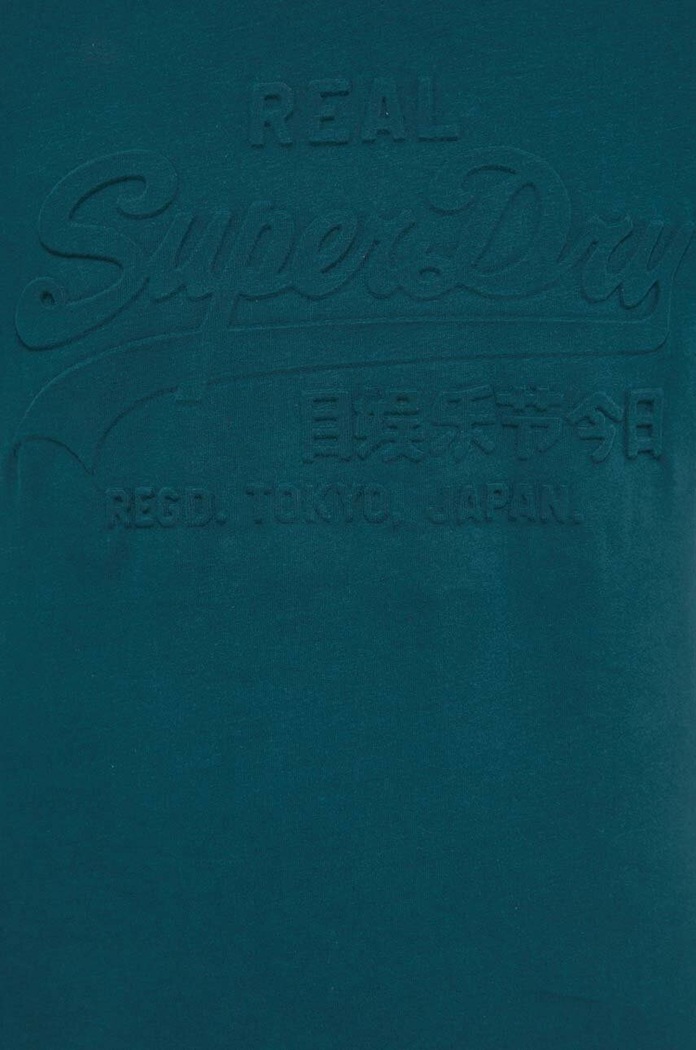 Superdry t-shirt bawełniany zielony M1011908A.8UM