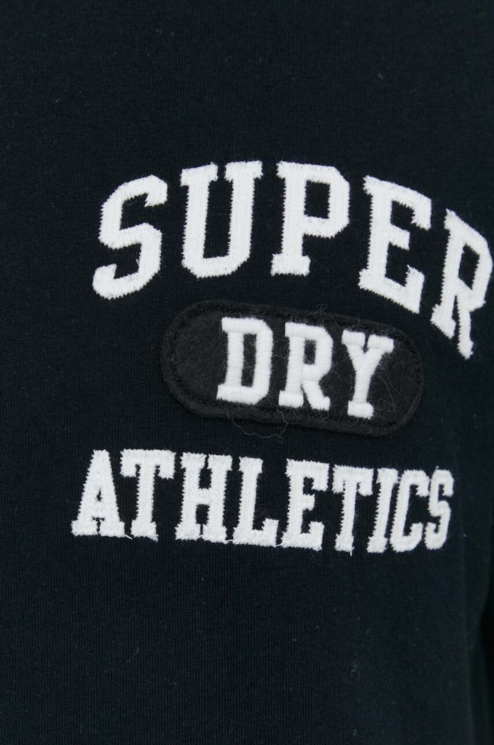 Bavlnené tričko Superdry M1011914A.02A čierna