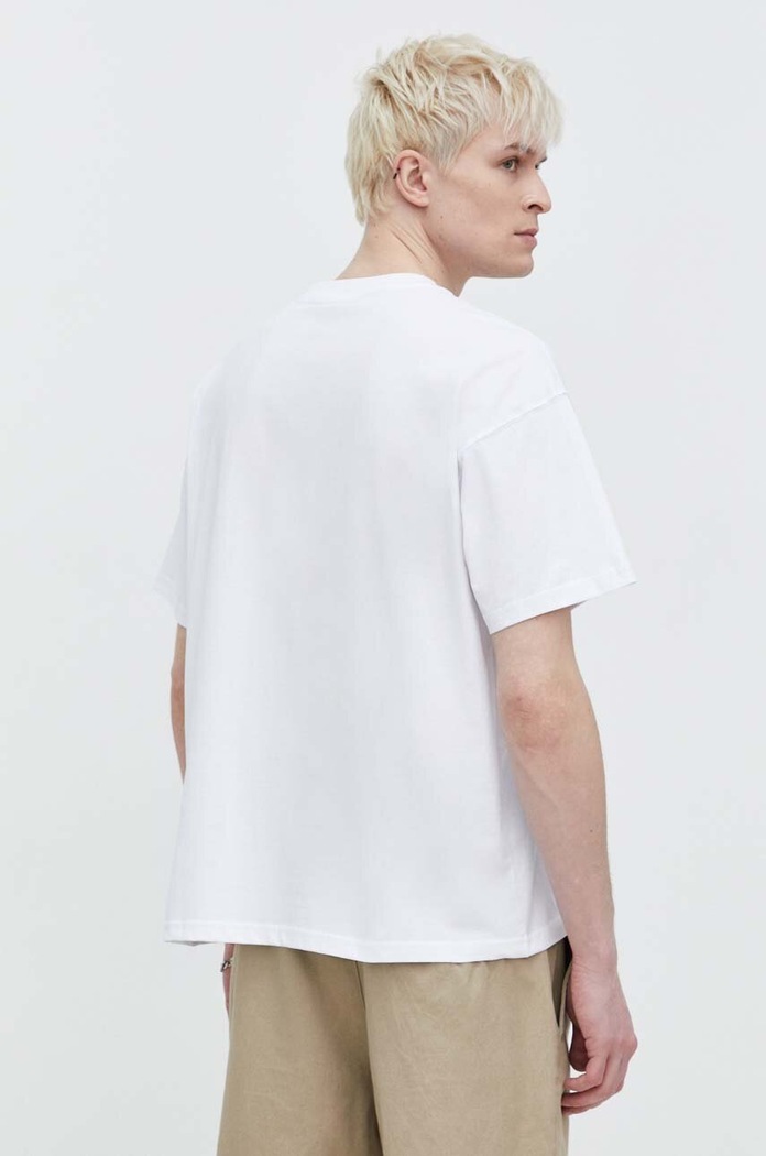 Îmbrăcăminte Dickies tricou din bumbac ENTERPRISE TEE SS DK0A4YRN alb