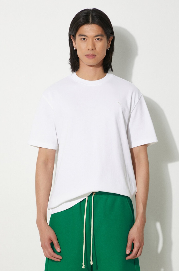 Puma tricou din bumbac bej 624009
