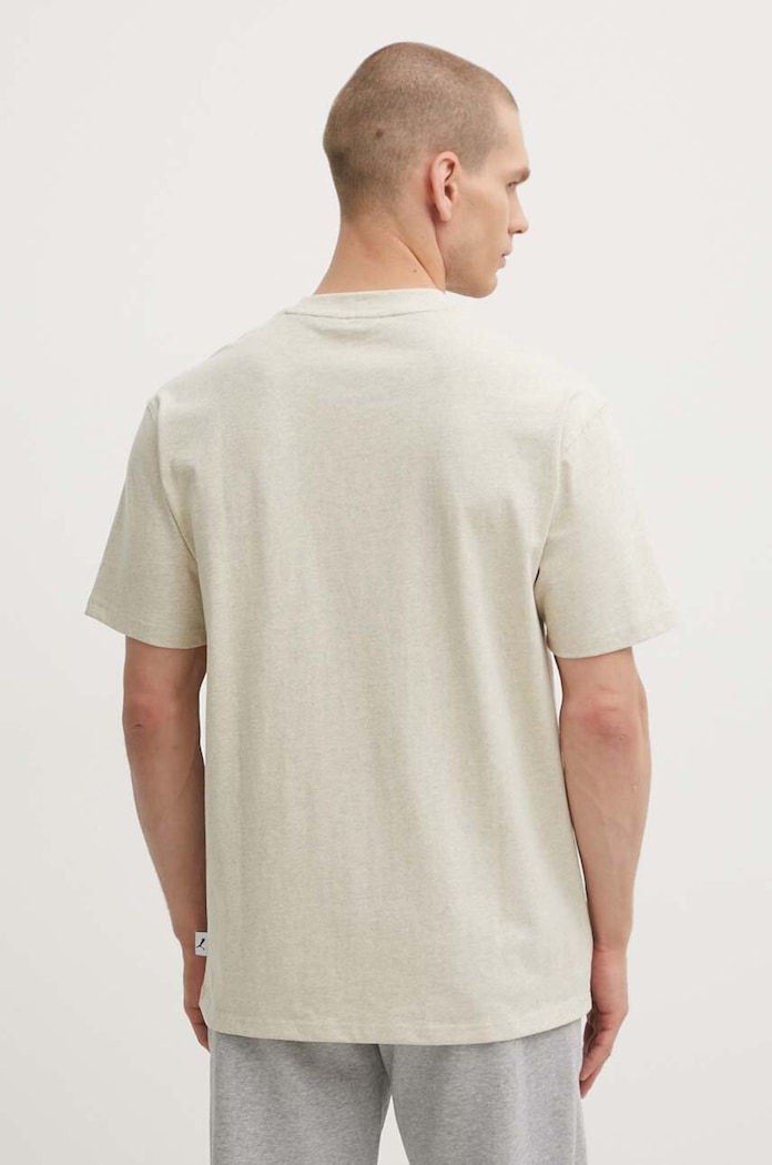 Îmbrăcăminte Puma tricou din bumbac MMQ 624009 bej