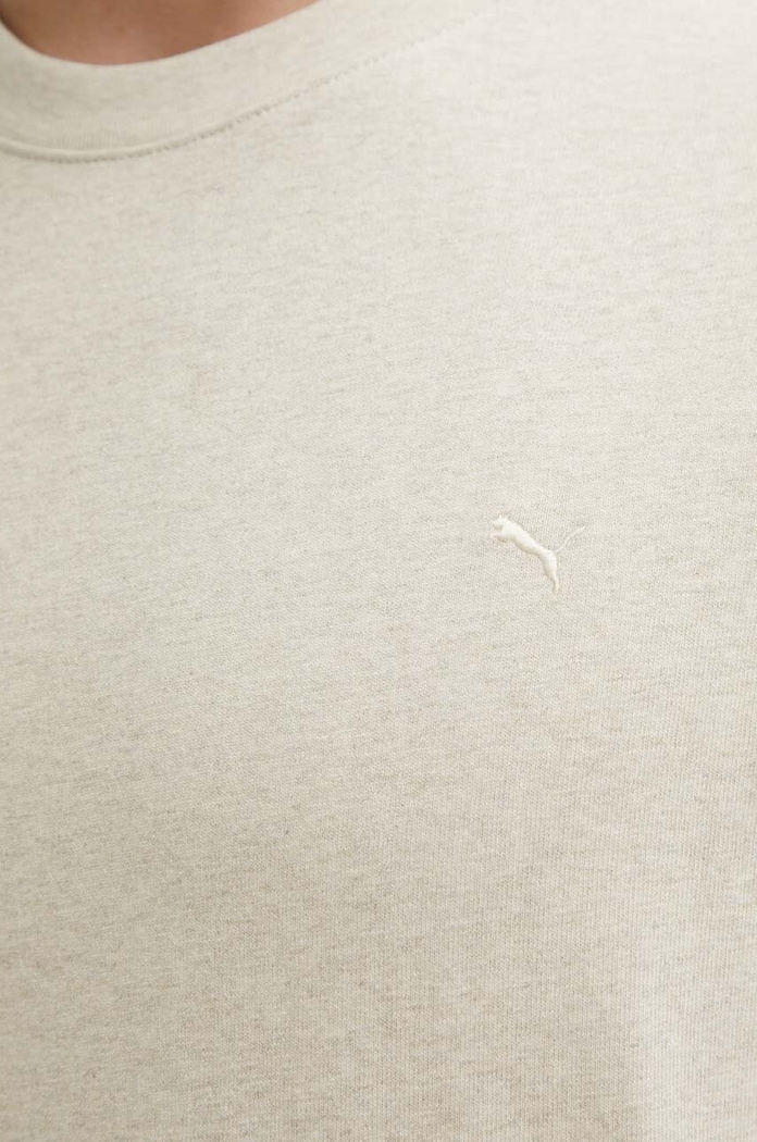 Puma tricou din bumbac MMQ 624009 bej