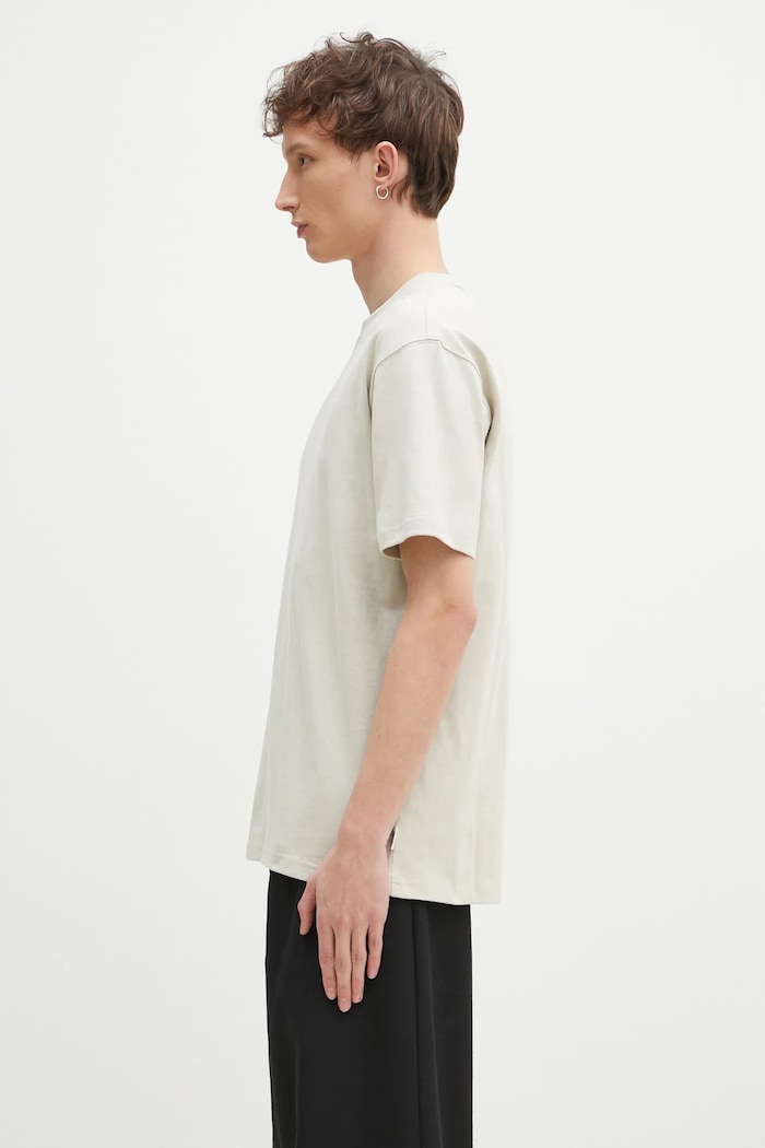 Puma cotton t-shirt MMQ 624009 beige SS25