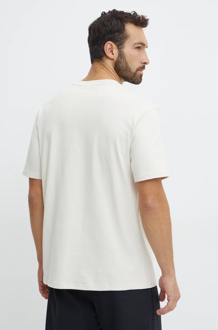 Îmbrăcăminte Puma tricou din bumbac MMQ 624009 bej