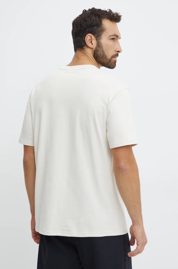 Îmbrăcăminte Puma tricou din bumbac MMQ 624009 bej