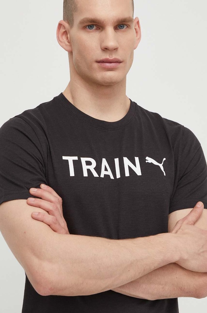 Μπλουζάκι Puma μαύρο 524289