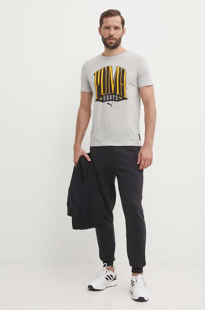 Tričko Puma 624819 šedá SS24