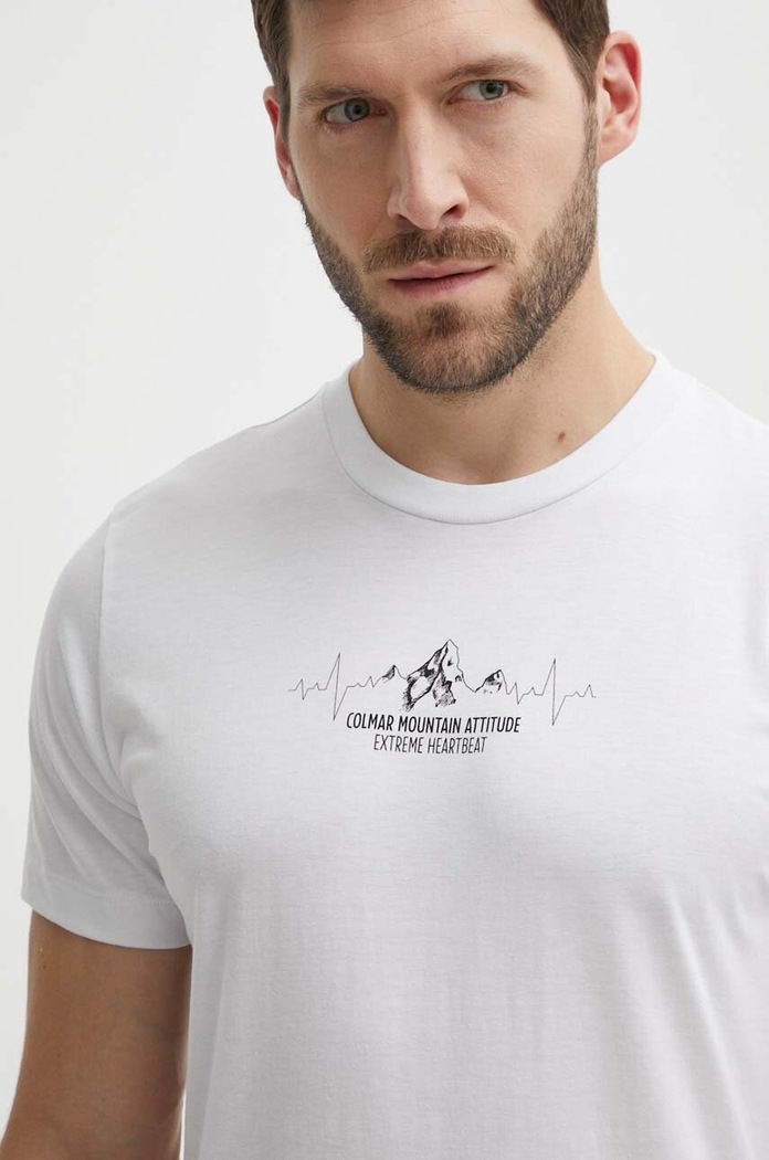 Colmar t-shirt regular biały 7513.4XQ