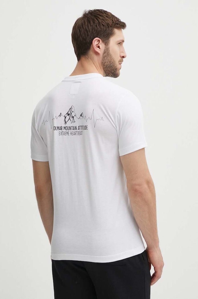 Odzież Colmar t-shirt 7513.4XQ biały