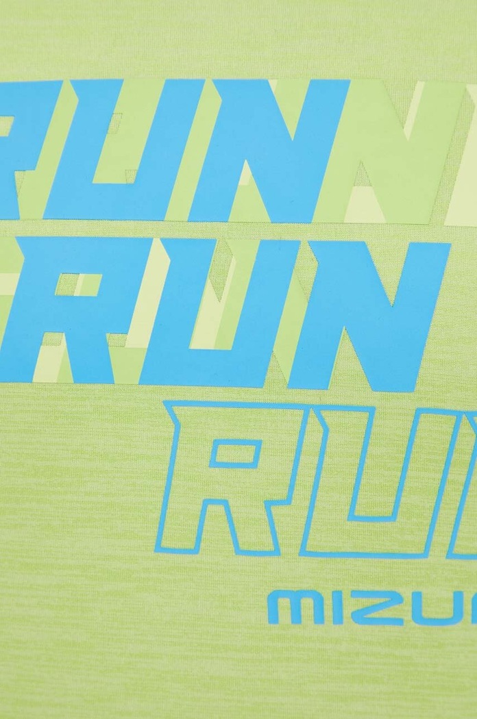 Mizuno t-shirt do biegania Core Run J2GAB008 zielony