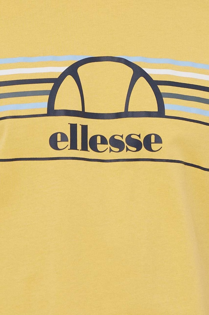 Ellesse pamut póló Lentamente T-Shirt SHV11918 sárga