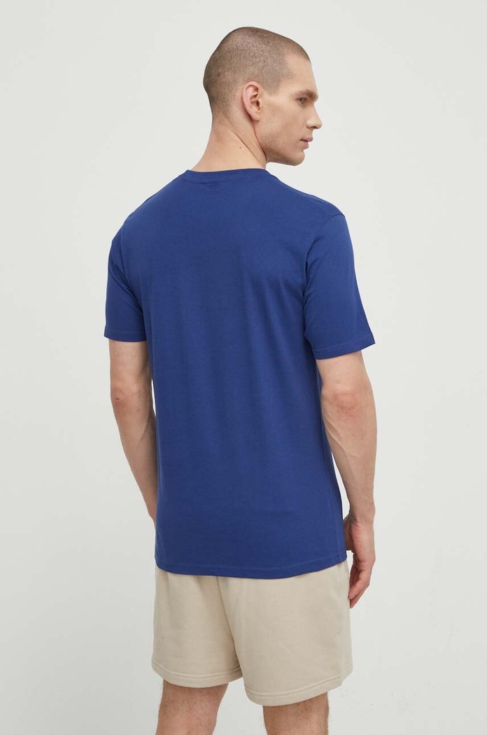 Odzież Ellesse t-shirt bawełniany Sport Club T-Shirt SHV20273 granatowy