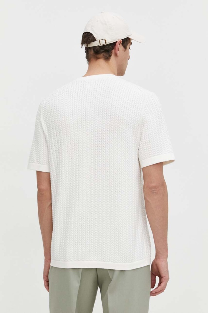 Ruházat Abercrombie & Fitch t-shirt KI120.4028.100 bézs