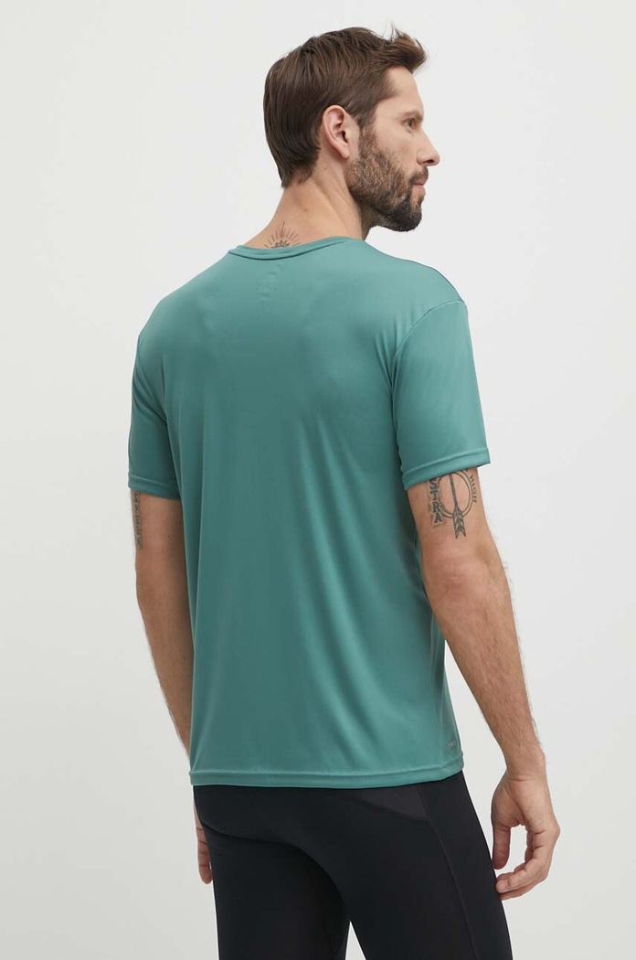 Ρούχα Μπλουζάκι προπόνησης Nike Lead Line NESSE476 πράσινο