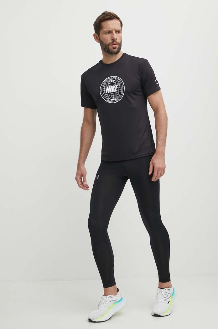 Tréninkové tričko Nike Lead Line NESSE476 černá SS24