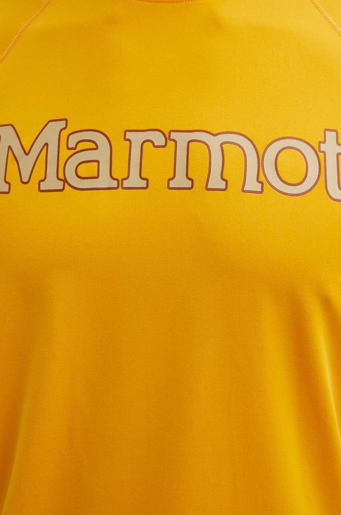 Marmot t-shirt sportowy Windridge Graphic M14155 żółty