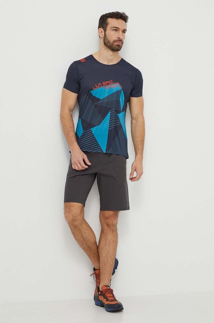 LA Sportiva tricou sport Comp F38643614 bleumarin SS24