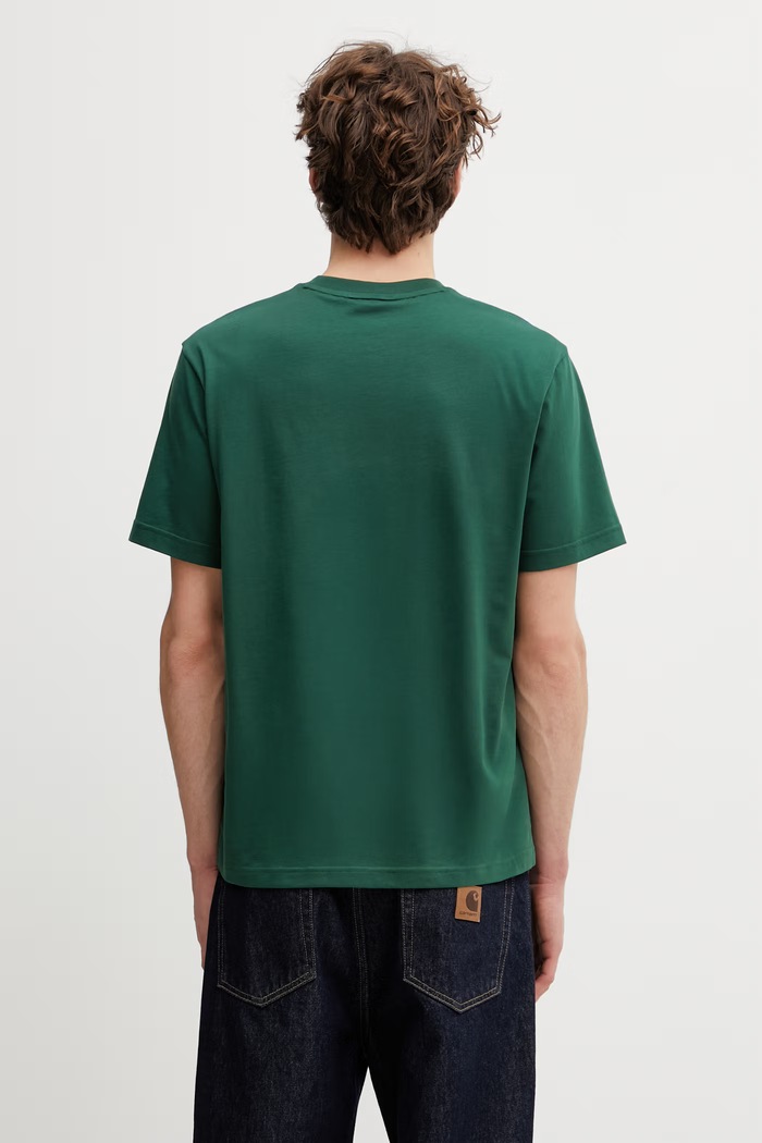 Clothing Lacoste Basic T-shirt cotton men's TH7318 green